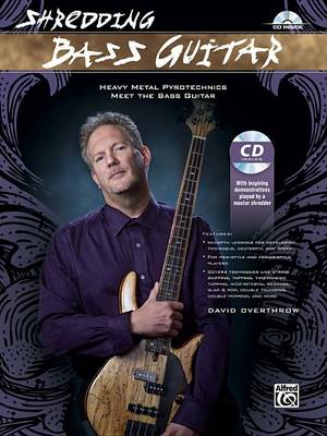 Book cover for Shredding Bass Guitar