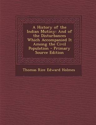 Book cover for A History of the Indian Mutiny