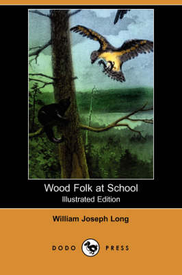 Book cover for Wood Folk at School (Illustrated Edition) (Dodo Press)