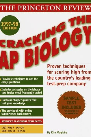 Cover of Cracking the Ap