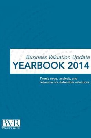 Cover of Business Valuation Update Yearbook 2014