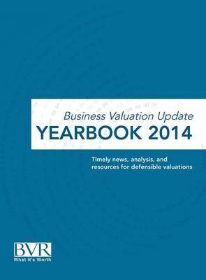 Book cover for Business Valuation Update Yearbook 2014