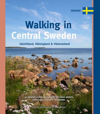 Book cover for Walking in Central Sweden