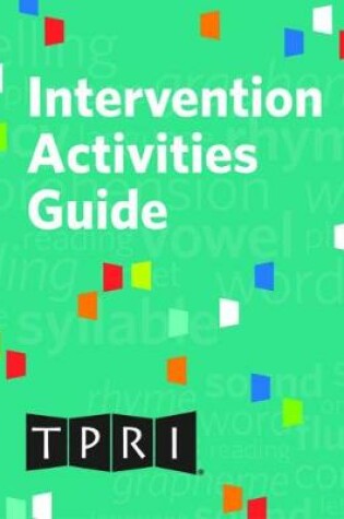 Cover of Intervention Activites Guide