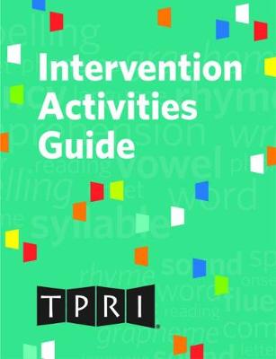 Book cover for Intervention Activites Guide