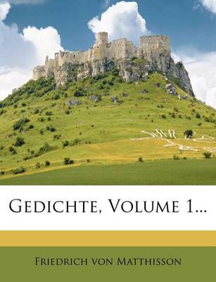 Book cover for Gedichte, Volume 1...