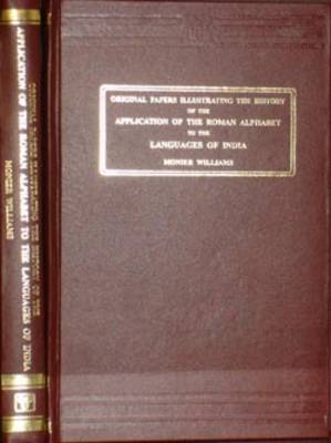 Book cover for Original Papers Illustrating the History of the Application of the Roman Alphabet to the Language of India