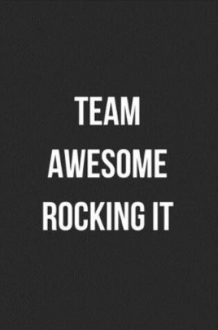 Cover of Team Awesome Rocking It