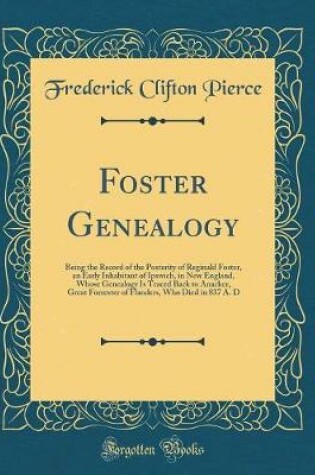 Cover of Foster Genealogy