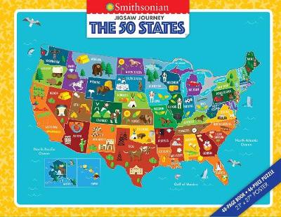 Book cover for Jigsaw Journey Smithsonian: The 50 States