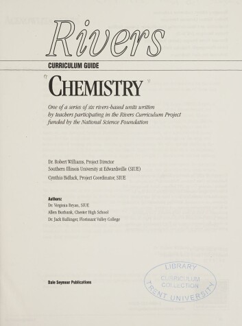 Book cover for Chemistry (Rivers Curriculum Guide)