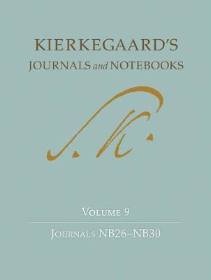Cover of Kierkegaard's Journals and Notebooks, Volume 9