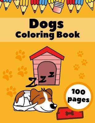 Book cover for Dogs Coloring Book