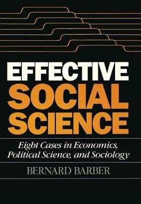 Book cover for Effective Social Science