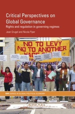 Cover of Critical Perspectives on Global Governance