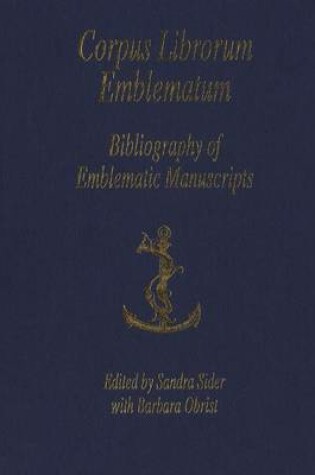 Cover of Bibliography of Emblematic Manuscripts