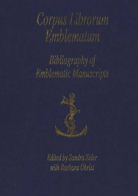 Cover of Bibliography of Emblematic Manuscripts