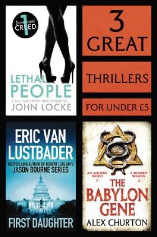 Cover of 3 Great Thrillers