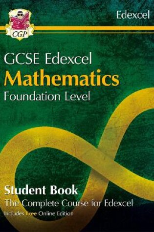 Cover of GCSE Maths Edexcel Student Book - Foundation (with Online Edition)