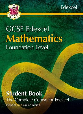 Book cover for GCSE Maths Edexcel Student Book - Foundation (with Online Edition)