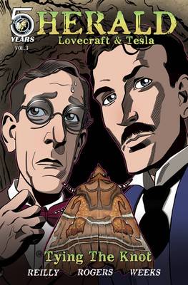 Book cover for Herald: Lovecraft and Tesla