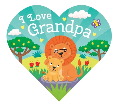 Book cover for Heart-Shaped BB - I Love Grandpa