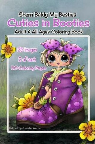 Cover of Sherri Baldy My Besties Cuties in Booties Coloring book