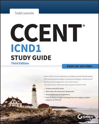 Book cover for CCENT ICND1 Study Guide