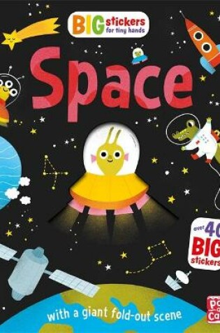 Cover of Big Stickers for Tiny Hands: Space