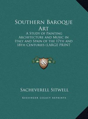 Book cover for Southern Baroque Art