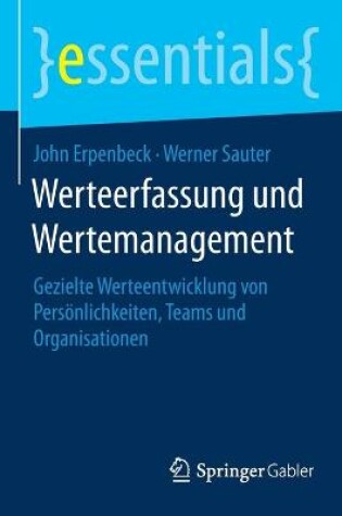 Cover of Werteerfassung und Wertemanagement