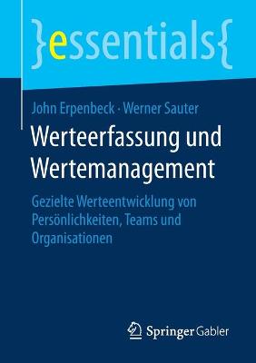 Cover of Werteerfassung und Wertemanagement