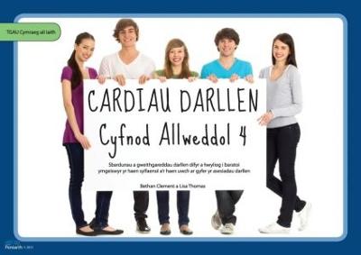 Book cover for Cardiau Darllen Cyfnod Allweddol 4