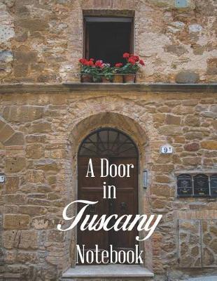 Book cover for A Door in Tuscany Notebook