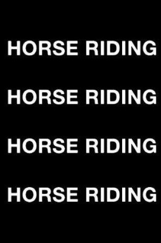 Cover of Horse Riding