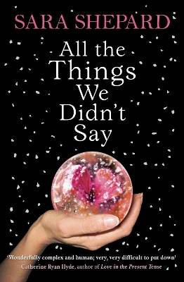 Book cover for All The Things We Didn’t Say