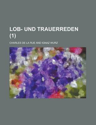 Book cover for Lob- Und Trauerreden Volume 1