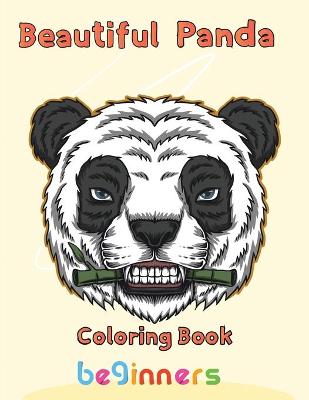 Book cover for Beautiful Panda Coloring Book beginners