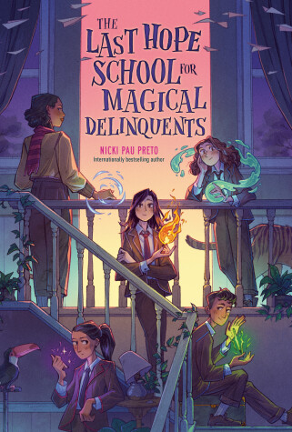Book cover for The Last Hope School for Magical Delinquents