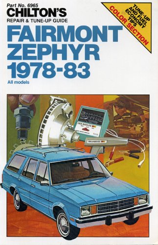 Cover of Repair and Tune-up Guide for Fairmont/Zephyr