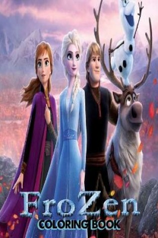 Cover of Frozen coloring book