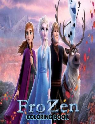 Book cover for Frozen coloring book