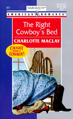 Book cover for The Right Cowboy's Bed