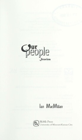 Book cover for Our People