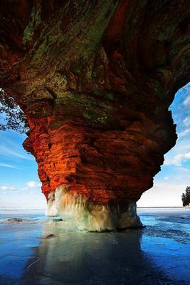 Book cover for Apostle Islands Lakeshore Ice Caves Journal