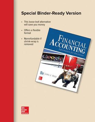 Book cover for Loose Leaf for Financial Accounting: Information for Decisions