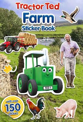 Cover of Tractor Ted Farm Sticker Book