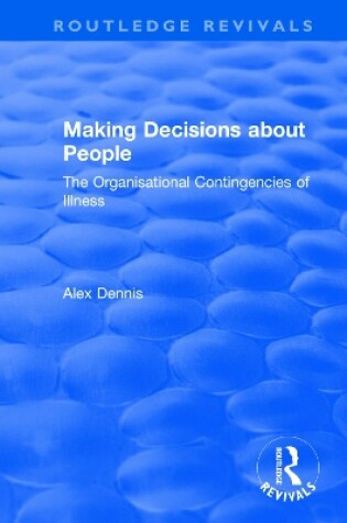 Cover of Making Decisions about People