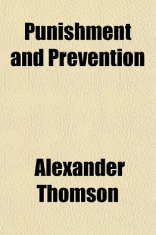 Cover of Punishment and Prevention