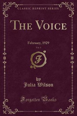 Book cover for The Voice, Vol. 1
